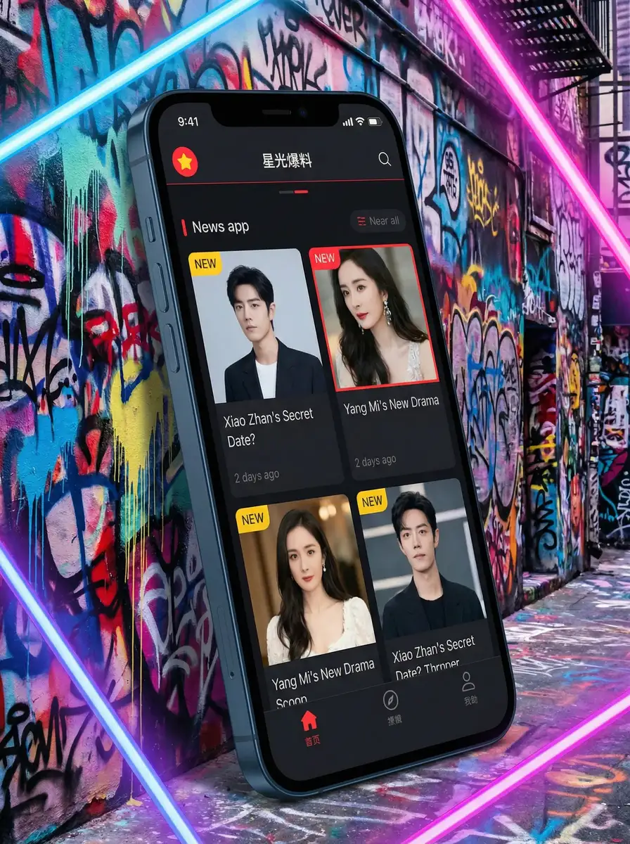 91hei APP界面展示 - 掌上吃瓜神器